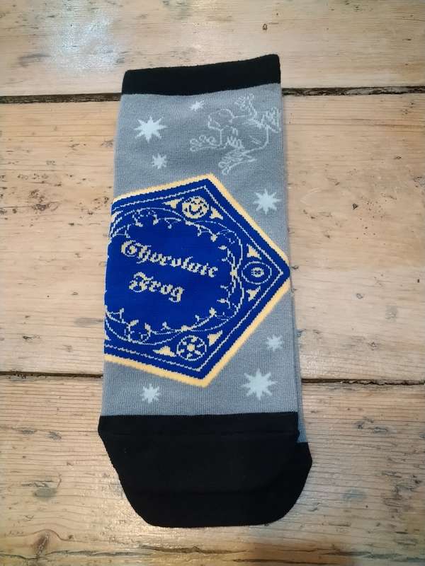 HARRY POTTER CHOCOLATE FROG ANKLE SOCKS -  Unisex kid`s socks