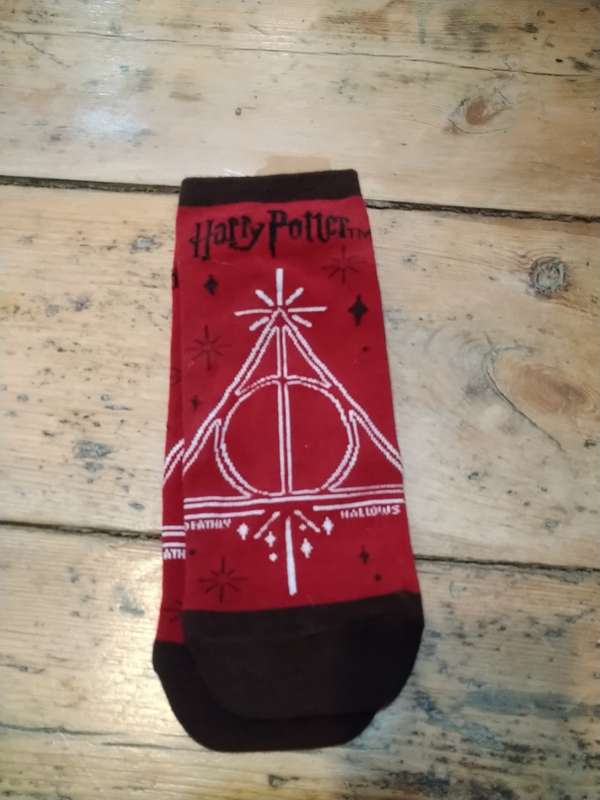 HARRY POTTER `ALWAYS` SYMBOL ANKLE SOCKS -  Unisex kids socks