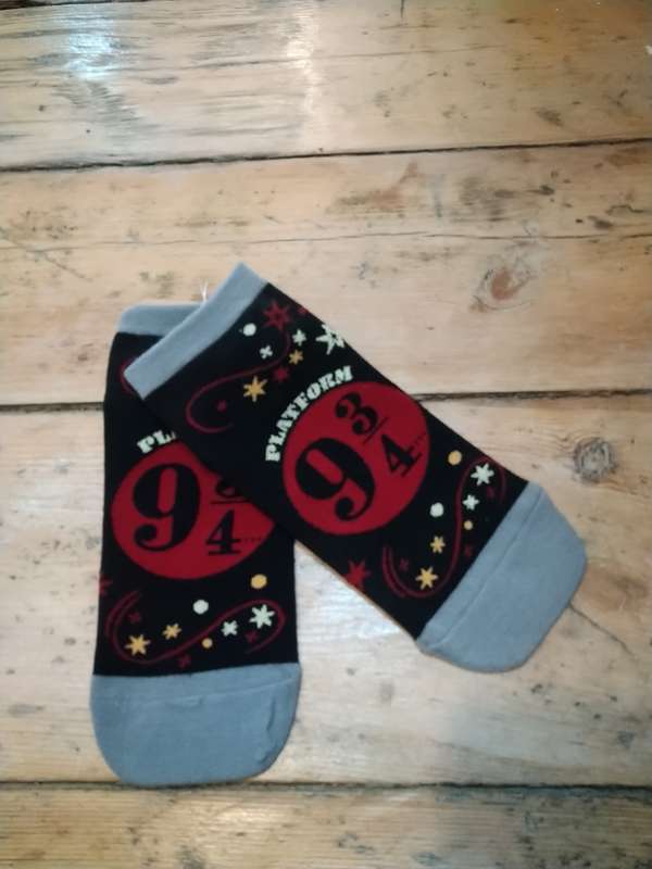 HARRY POTTER PLATFORM 9 3/4 ANKLE SOCKS -  Unisex kids socks
