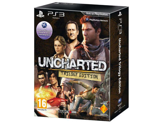Uncharted Trilogy Boxed (All games are sealed)