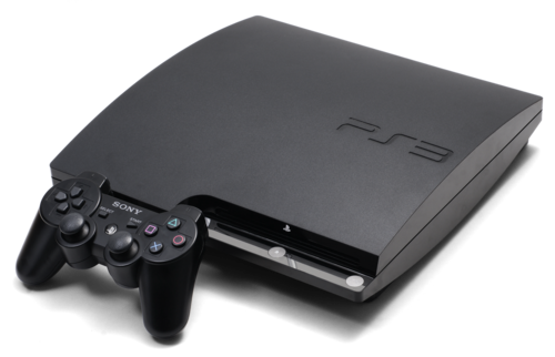 Ps3 120gb slim console/2x Official Ds3 controllers (custom skins) with MANY games!