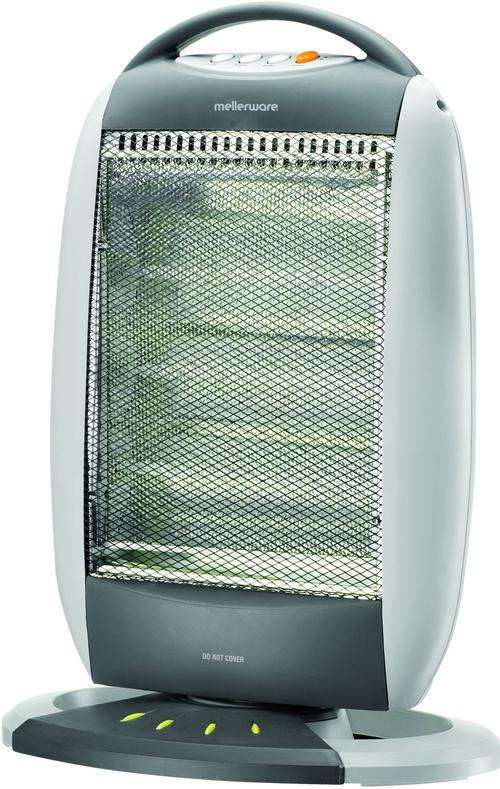 Mellerware 3 Bar Halogen Heater
