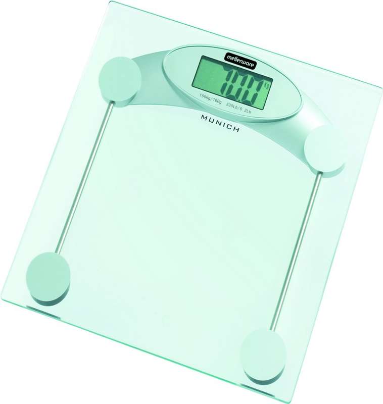 Mellerware Munich Glass Bathroom Scale