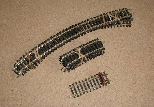 HO Roco Tracks - Various Curves and Buffer