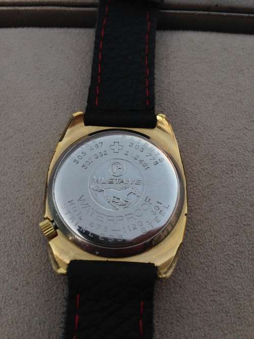 Rare ROAMER MUSTANG D+D DAY DATE WATCH