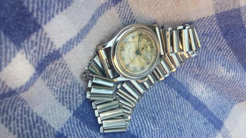 AWESOME VINTAGE MIDO MULTIFORT BUMPER AUTOMATIC WATCH