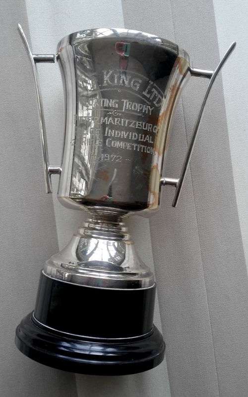 MID -YEAR SALE!!! VINTAGE SOUTH AFRICAN POLICE .22 CALIBER SHOOTING TROPHY