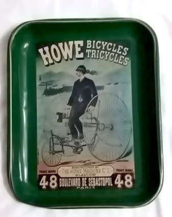 MID-YEAR SALE!!! HOWES BICYCLES / TRICYCLES METAL TRAY 34CM X 27CM - GREAT DECOR!!!