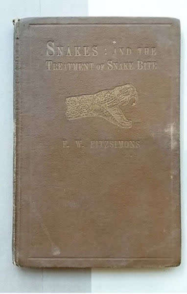 1st Edition Fitzsimons 'Snakes' (1929) and Original Fitzsimons Snake Bite Tin