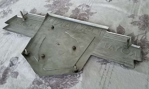 Large Leyland Royal Tiger Vintage Truck / Bus  Badge