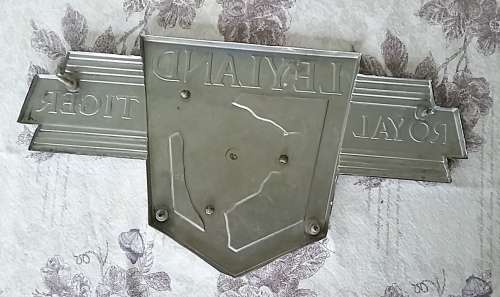 Large Leyland Royal Tiger Vintage Truck / Bus  Badge