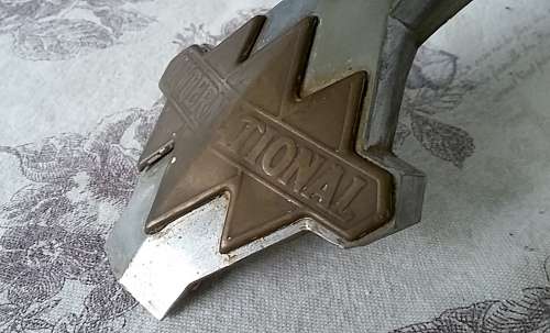 ***RESERVED BEN*** 1937-1940 Original International Truck Hood Ornament or Figurehead