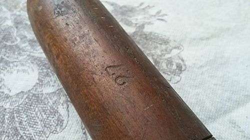 Set of Vintage Wooden Metal Spiked Cricket Wickets - No Bails