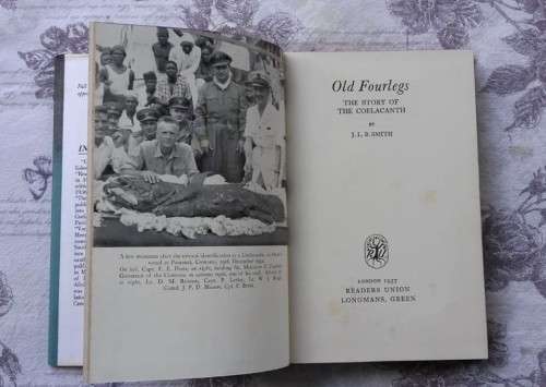***SIGNED*** Old Fourlegs - The Story of the Coelocanth by J.L.B. Smith
