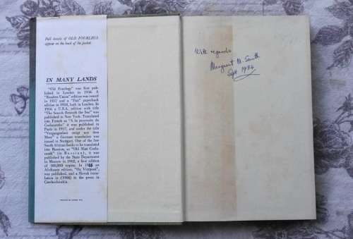 ***SIGNED*** Old Fourlegs - The Story of the Coelocanth by J.L.B. Smith