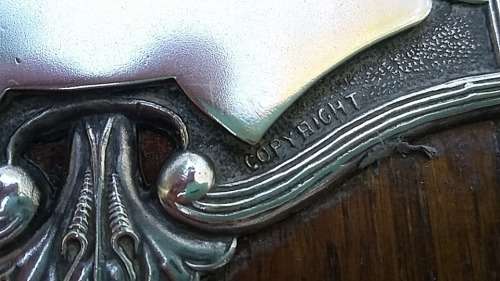 1940's Vintage UNNAMED Golfing Trophy