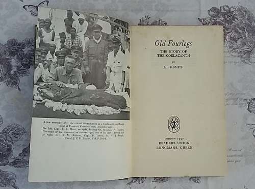 Old Fourlegs - The Story of the Coelacanth by J.L.B. Smith