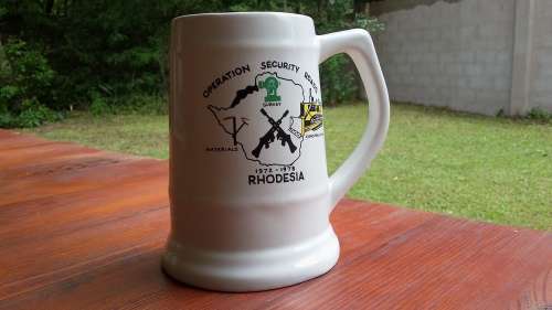 RHODESIAN OPERATION SECURITY ROADS 1972-1978 MUG