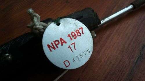 Vintage Undersee 'Orca' SpearFishing Gun - 1980's with Original NPA License Tag