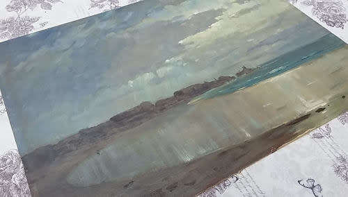 *RESERVED CALLISTA* Original Nils Severn Andersen (1897-1972) Seascape Oil