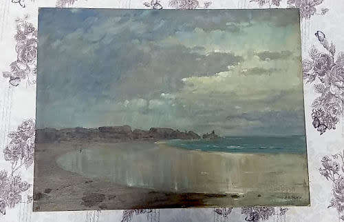 *RESERVED CALLISTA* Original Nils Severn Andersen (1897-1972) Seascape Oil