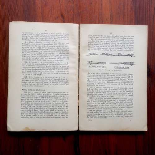 1931 Air Ministry Publication - Rigging for Aircraft