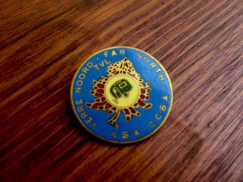 Vintage Caravan Club of South Africa Enamel Pin Badge Collection