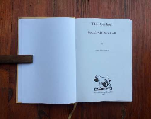 The Boerboel - South Africa's Own by Anemari Pretorius
