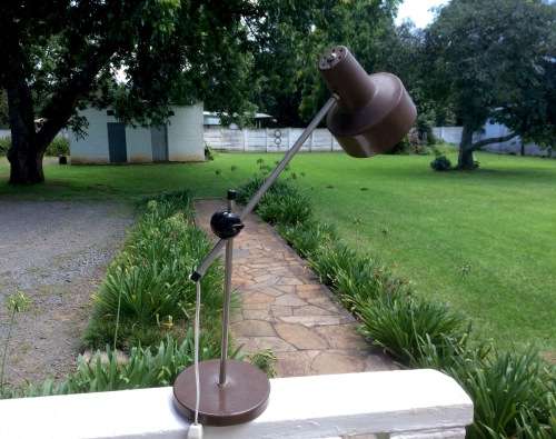 Vintage Industrial Alexander Adjustable Pivot or Swing-Lamp *WORKING*