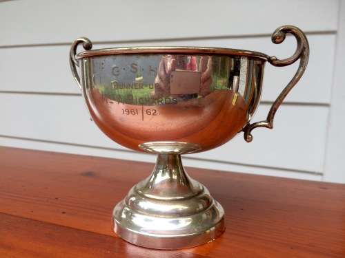 STUNNING VINTAGE TROPHY No. 7 G.S.H. RUNNER UP  1961/62 Mrs. A. RICHARDS