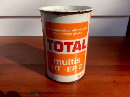Vintage Total Grease Tin