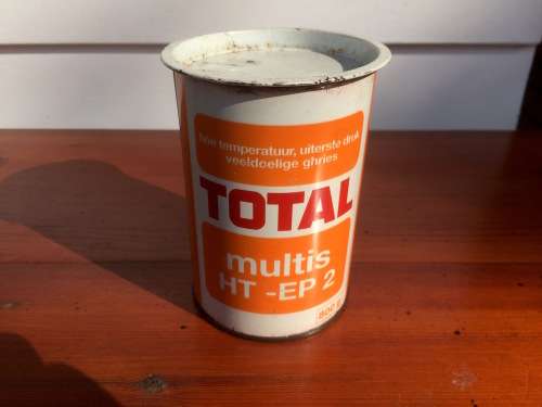 Vintage Total Grease Tin