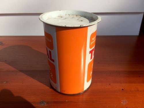 Vintage Total Grease Tin