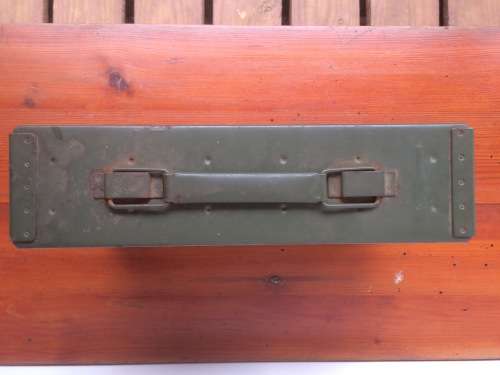 7.62mm 250 ROUND 4B1T LINK M13 STEEL AMMO BOX WITH CLASP