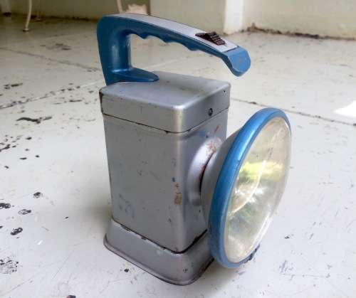 Vintage Handheld Eveready Lamp or Torch - Straight out of the Hardy Boys!
