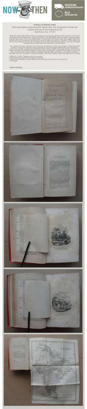 HISTORY OF BRITISH INDIA BY HUGH MURRAY BRITSH EMPIRE NOW AND THEN
