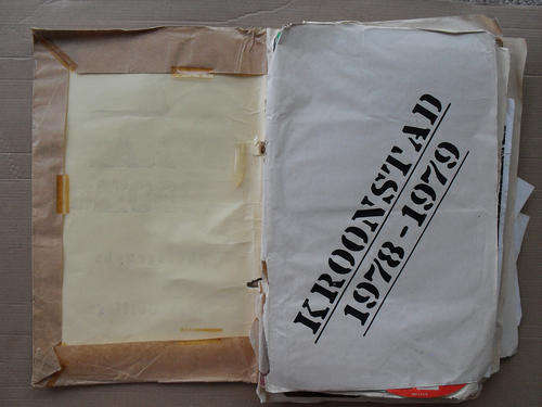 A TROOPIES SCRAPBOOK, SPR. BRENT FARRELL, KROONSTAD 1978-79 (FREE POSTAGE)(SADF)(BORDER WAR)