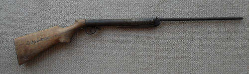 RARE GERMAN MILITIA AIR RIFLE NO. 214 (BSA)(DIANA)(PELLET GUN)(GEM)(GICADO)