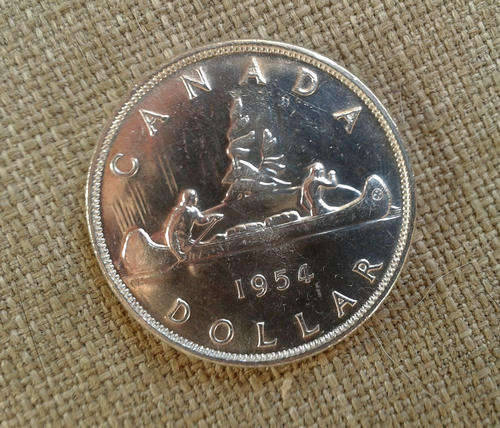 LOW START!!! 1954 CANADIAN DOLLAR