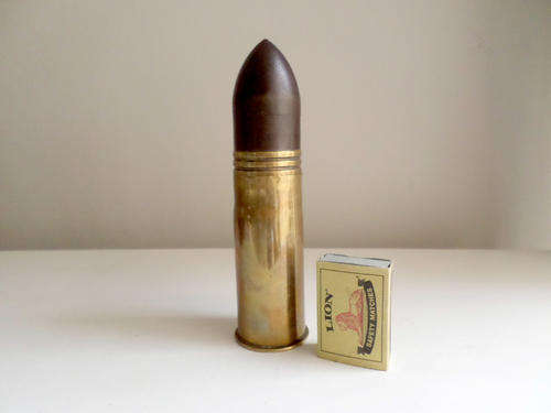 *1/2YEAR SALE-PRICE DROP*ANGLO BOER WAR ERA DEACTIVATED POM POM SHELL (OORLOG-SOUTH AFRICAN WAR-ZAR)