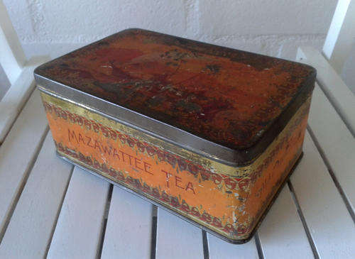 *1/2 YEAR PRICE CUT* VINTAGE MAZAWATTEE TEA TIN