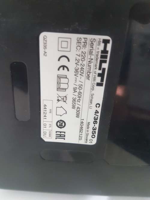 BATTERY CHARGER C 4/36-350 230V BOX