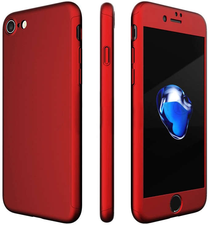 Triple Layer Luxury 360° Degree Full Case For  iPhone 5 5S SE iPhone 7 7 Plus 6 6S Plus