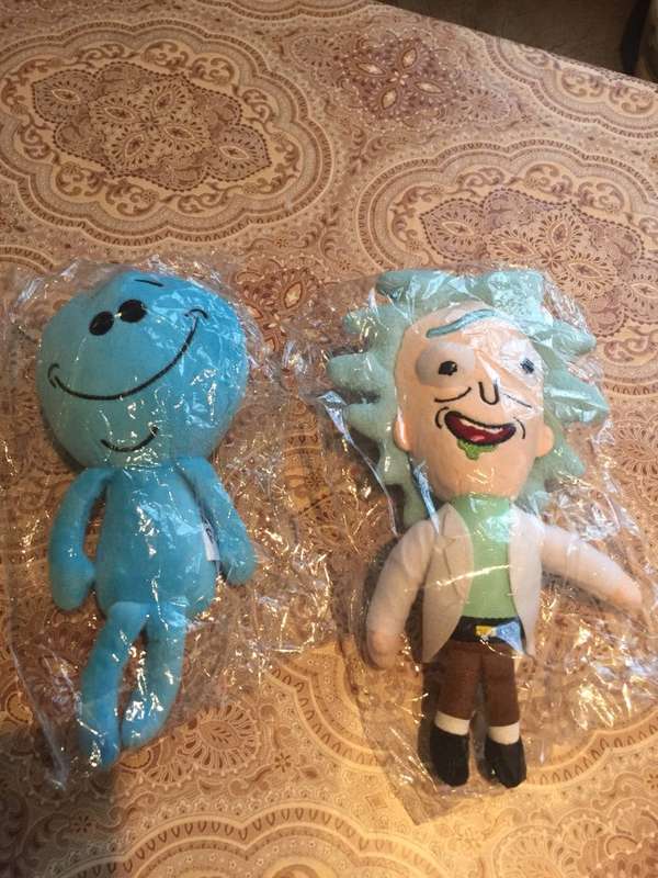 OFFICIAL Mr Meeseeks Plush Doll with TAGS CHECK IMAGE *ONLY 5 NOW OR NEVER DEAL*
