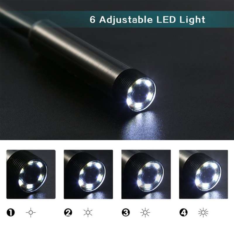 Waterproof Private Eye Camera for Android w/SONY Sensor 720P HD RESOLUTION 6 ADJUSTABLE LED LIGHTS