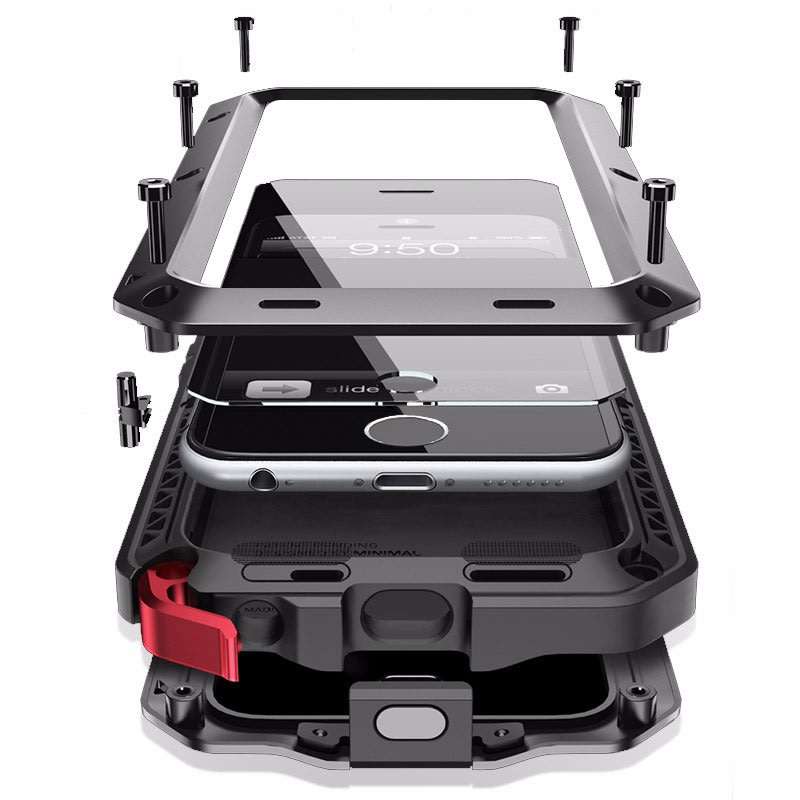 iPhone Vault | Military-Grade Protection | IP65 Waterproof | Metal & TPU Plastic Construction