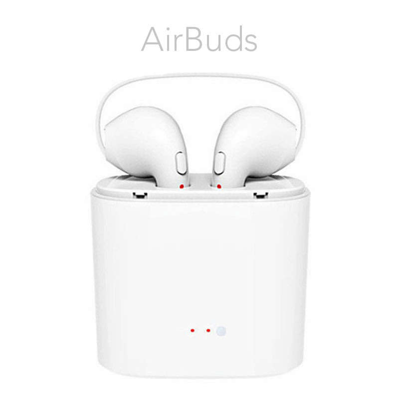 AirBuds Wireless Earbuds | Built-In Mic | Intelligent Noise Cancellation | incl. Charging Dock