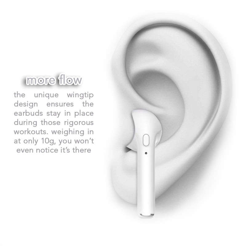 AirBuds Wireless Earbuds | Built-In Mic | Intelligent Noise Cancellation | incl. Charging Dock