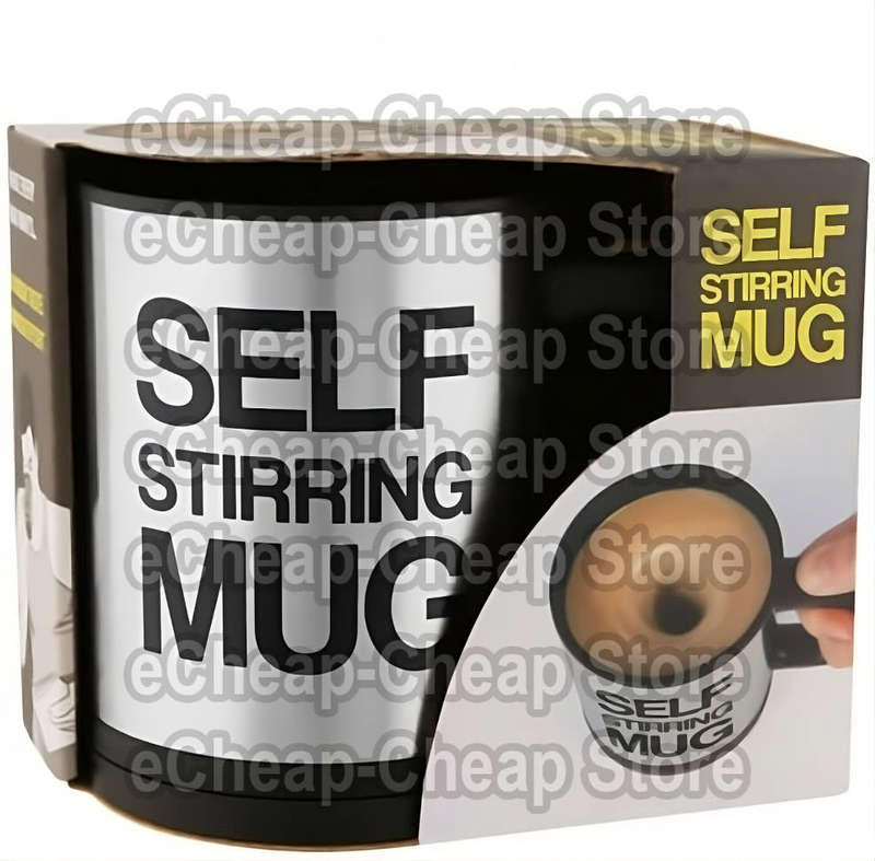 Self Stirring Mug  with 2 FREE Sets of Batteries  ***RED COLOR WILL BE SENT***