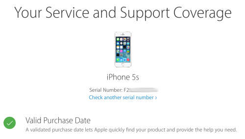 Apple iPhone 5S 64GB with box (second hand)